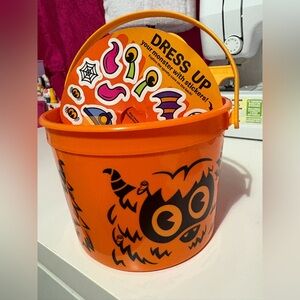 McDonald’s Orange Halloween Candy Bucket